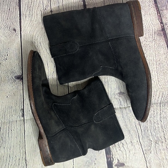 isabel marant crisi suede slouchy ankle boots booties - Picture 5 of 5